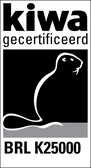 Kiwa gecertificeerd BRL K25000